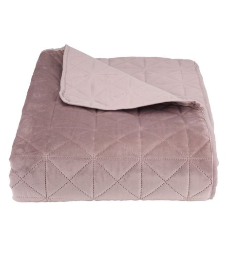 Bed throw ENGBLOMME 220x240 rose