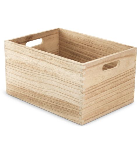 سلة THORMOD - عرض 24×طول 34×ارتفاع 18 سم، طبيعي