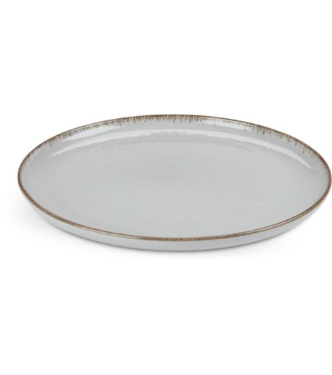 طبق FERDUS - مقاس 27 سم، فخار حجري رمادي