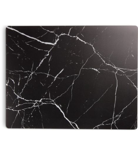 حافظة أطباق HVITROT - مقاس 33×42، أسود رخام