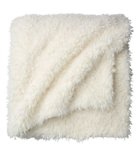 بطانية BALLBLOM - مقاس 130×180، أبيض