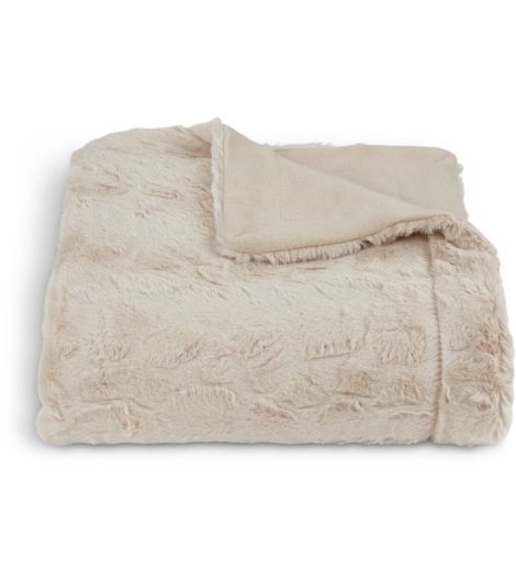 Bed throw MYGGBLOM 220x240 beige