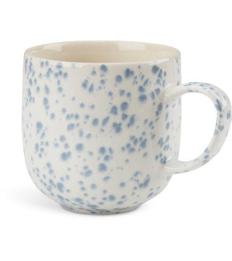 كوب ALF - من الخزف الحجري، سعة 40 سنتيليتر، مقاس 9×ارتفاع 9 سم، أزرق