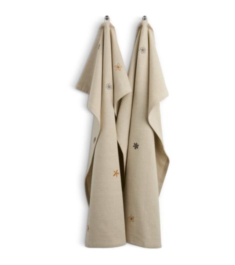 منشفة شاي VANDMYNTE - مقاس 50×70، طقم من قطعتين