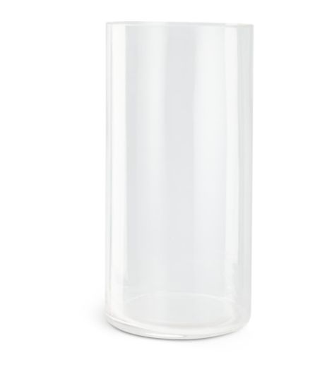مزهرية FRANK - مقاس 15×ارتفاع 30 سم، شفاف