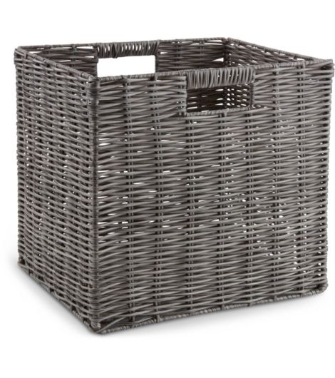 سلة CASPERSEN - عرض 28×طول 32×ارتفاع 30 سم، رمادي