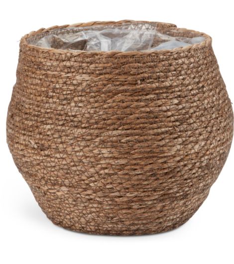 أصيص نبات SIVERT - مقاس 26×ارتفاع 23 سم، بني