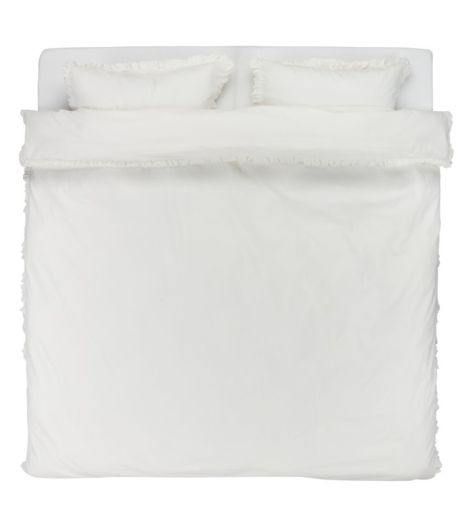 Duvet cover set with sheet ELMA 200x220 white