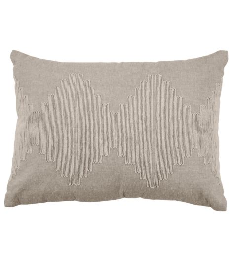 وسادة HIBISCUS - مقاس 35×50، بيج/بني