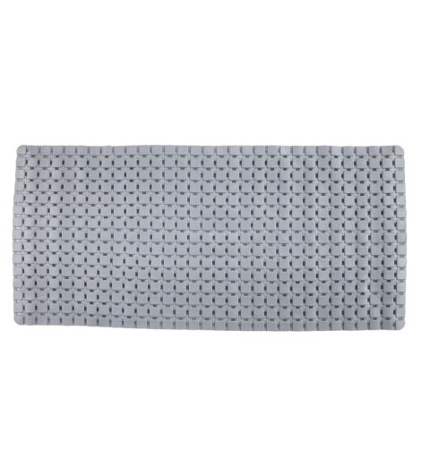 Bathtub mat VITTINGE 36x76 grey