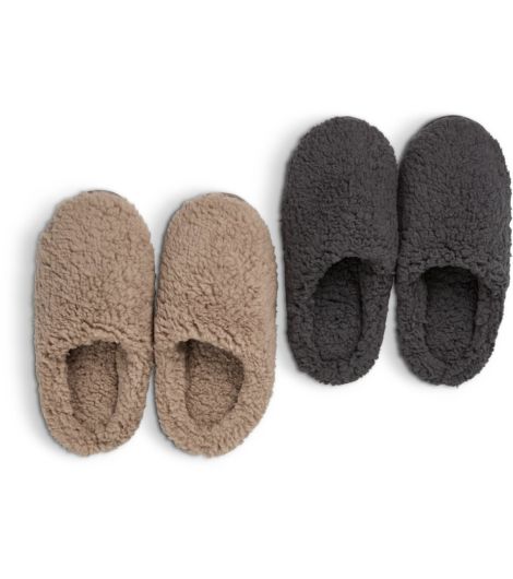 Slippers KILLEBERG teddy size 36-45 assorted (1pc)
