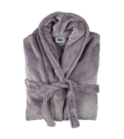 Bathrobe LERUM S/M light purple
