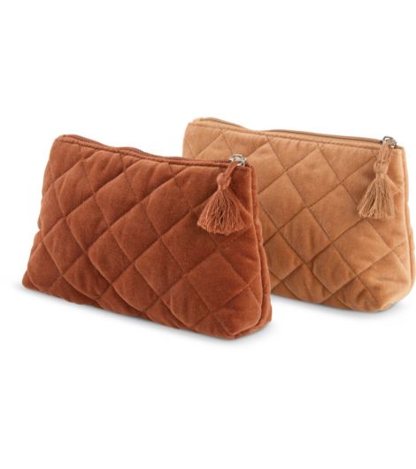 Makeup bag TOFTBYN W21xL13xD6cm assorted (1pc)