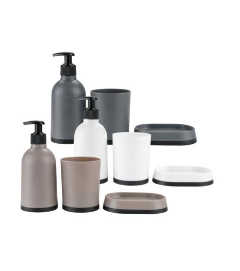 طقم حمام VISLANDA من 3 قطع - تصاميم متنوعة (طقم واحد)