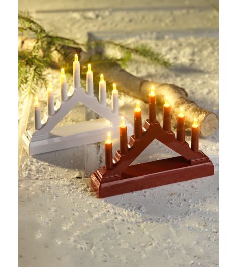 Candle arch EPIDOT H13cm w/7LED