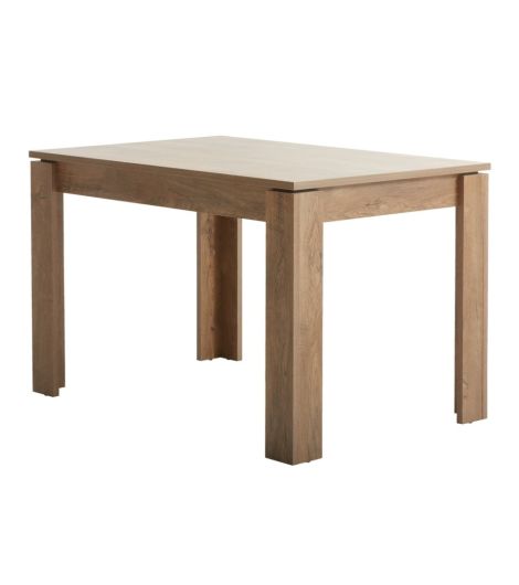 Dining table VEDDE - مقاس 80×120، بلوط داكن