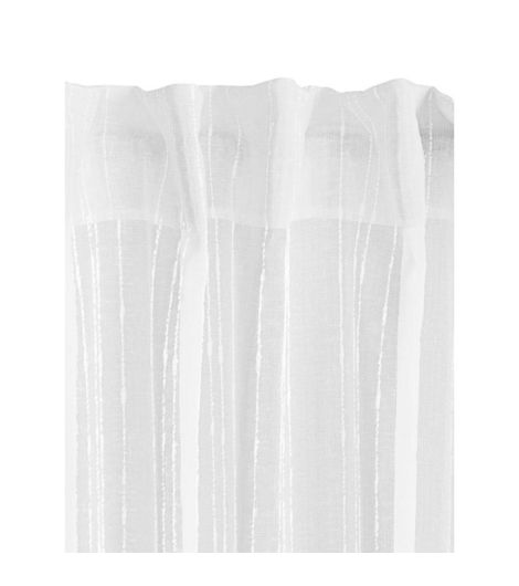 سلة SKORPA - أبعاد 1×140×300، أبيض مخطط