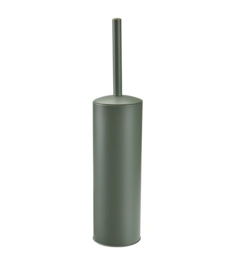 Toilet brush BALSBY coated steel olive