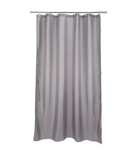 Shower curtain HAMMAR 180x230 grey
