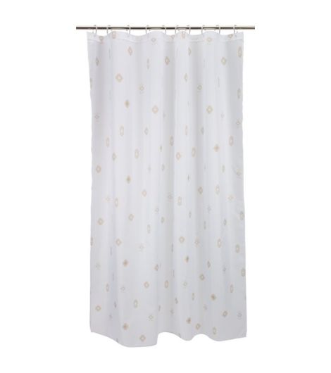 Shower curtain SKOGHALL 180x200 white