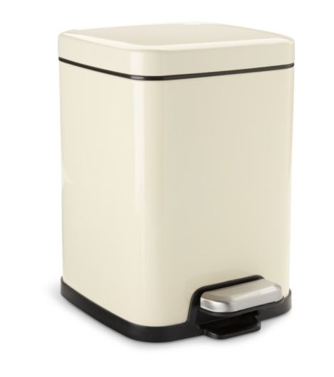 Pedal bin HALLEN 5L with softclose cream