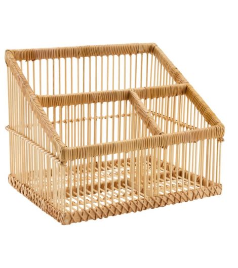 Makeup organiser HORNDAL 25x20cm bamboo