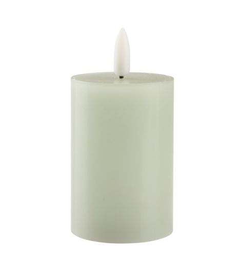 شمعة كبيرة ASMUND بإضاءة LED - قطر 5 × 8 سم