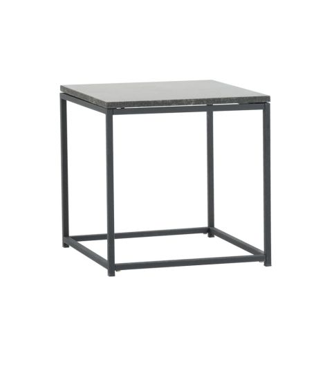 طاولة جانبية OLDHUSE - عرض 45 × طول 45 × ارتفاع 45، أسود