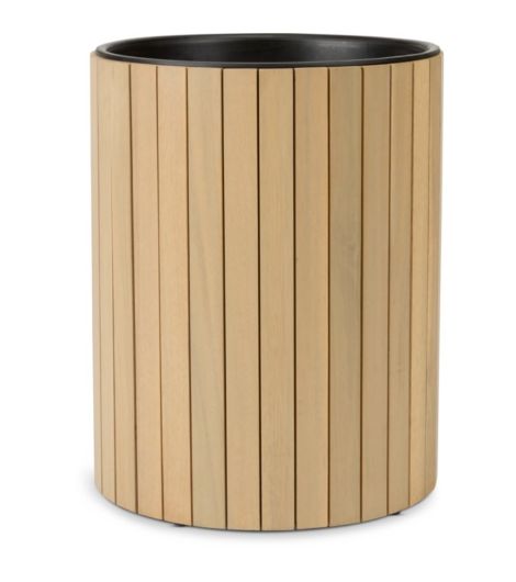 حوض نبات EJDER للحدائق - قطر 34 × ارتفاع 43 سم، خشب صلب