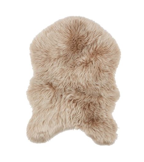 فرو خروف اصطناعي TAKS - مقاس 60×90 سم، بيج