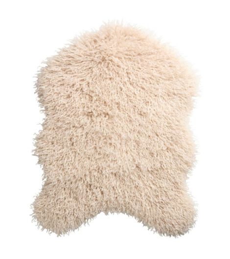 فرو خروف اصطناعي KORSKNAP - مقاس 55×75 سم، بيج