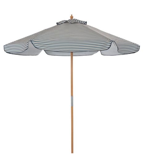 مظلة كبيرة SMYGEHUK - قطر 200 سم، بيج/أزرق