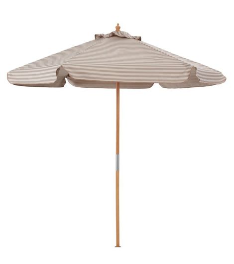 مظلة كبيرة SMYGEHUK - قطر 200 سم، بيج/أصفر رملي