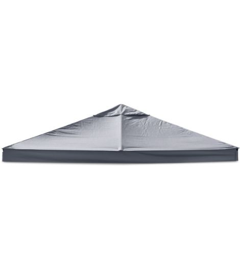 مظلة جازيبو NORDMARKA - عرض 3 × طول 3 م، رمادي