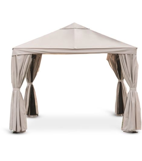 مظلة جازيبو NORDMARKA - عرض 3 × طول 3 × ارتفاع 2.78م، بيج