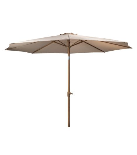 مظلة كبيرة KARRYD - قطر 320 سم، أصفر رملي