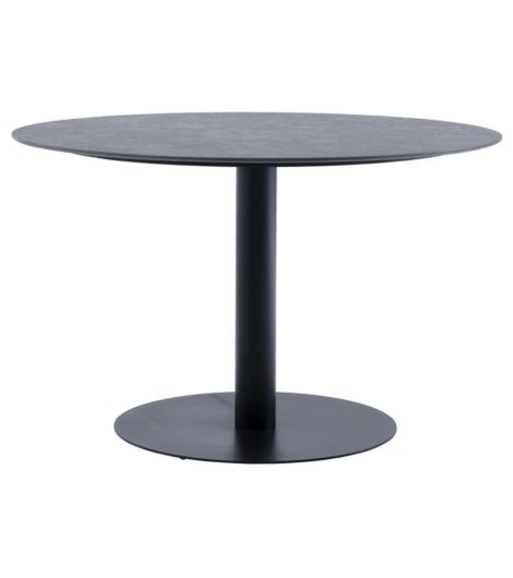 طاولة حدائق VAMDRUP - قطر 120 سم، رمادي