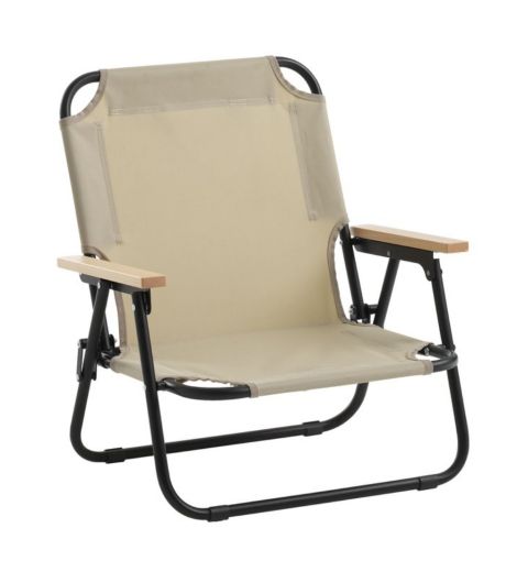 كرسي شاطئ ADELENG - أخضر شاحب