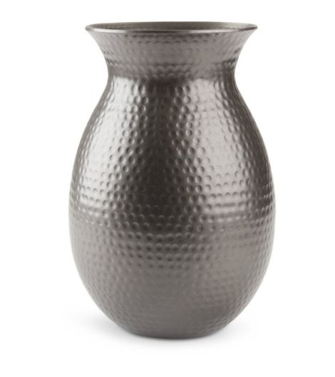 مزهرية BENT - قطر 15 × ارتفاع 27 سم، بني