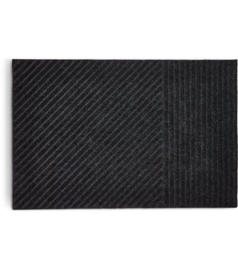 سجادة باب BREIULL - مقاس 40×60×0.4 سم، رمادي داكن