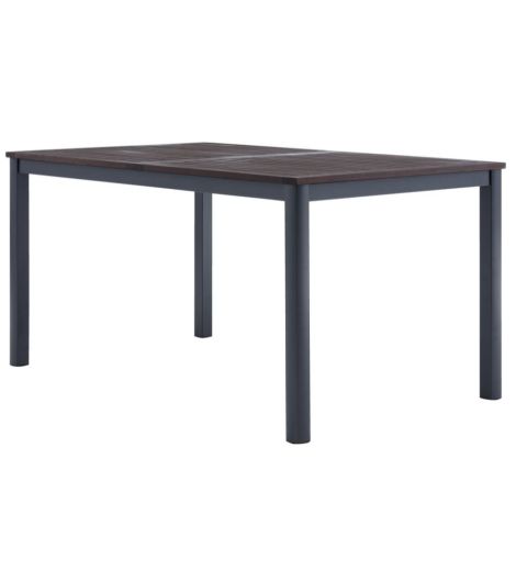 طاولة حدائق YTTRUP من الخشب الصلب - عرض 90 × طول 150 سم