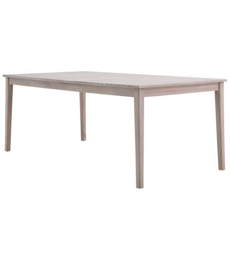 طاولة حدائق KOLLEN من الخشب الصلب - عرض 100 × طول 205 سم