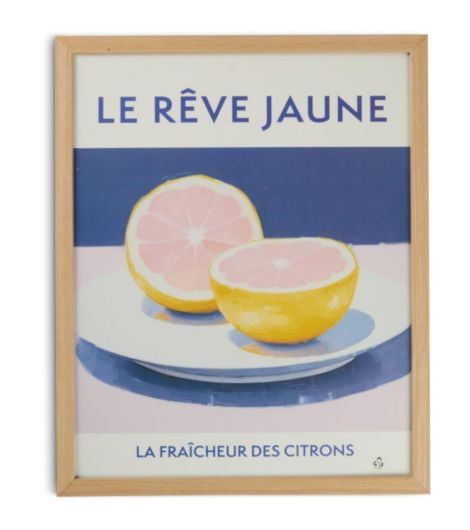 إطار صور TORD - مقاس 21×30 سم (مقاس A4)، خشب فاتح