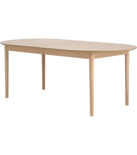 طاولة طعام MARSTRAND - مقاس 100×200/280، بلوط طبيعي