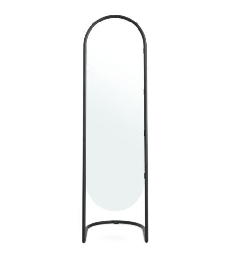 مرآة تزيين SPANG - مقاس 45×155، أسود