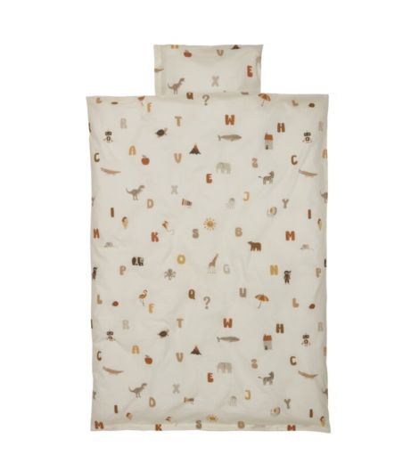 Junior duvet cover set ASTA 100x140 white