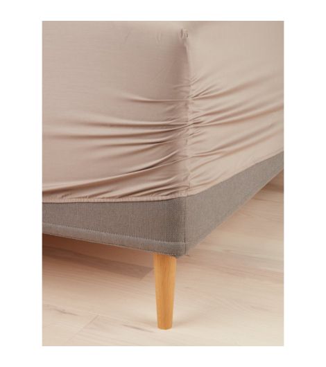 شرشف مشدود VIVIAN - مقاس 200×140x35 d - أصفر رملي