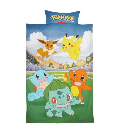 Duvet cover set POKEMON 140x200 blue