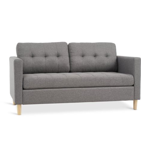 صوفا FALSLEV ثنائية المقاعد - نسيج رمادي
