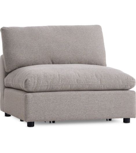 Sofa module LYBY centre sand fabric